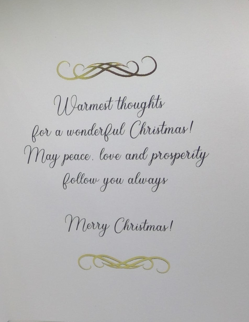 Angel on Mirror Card