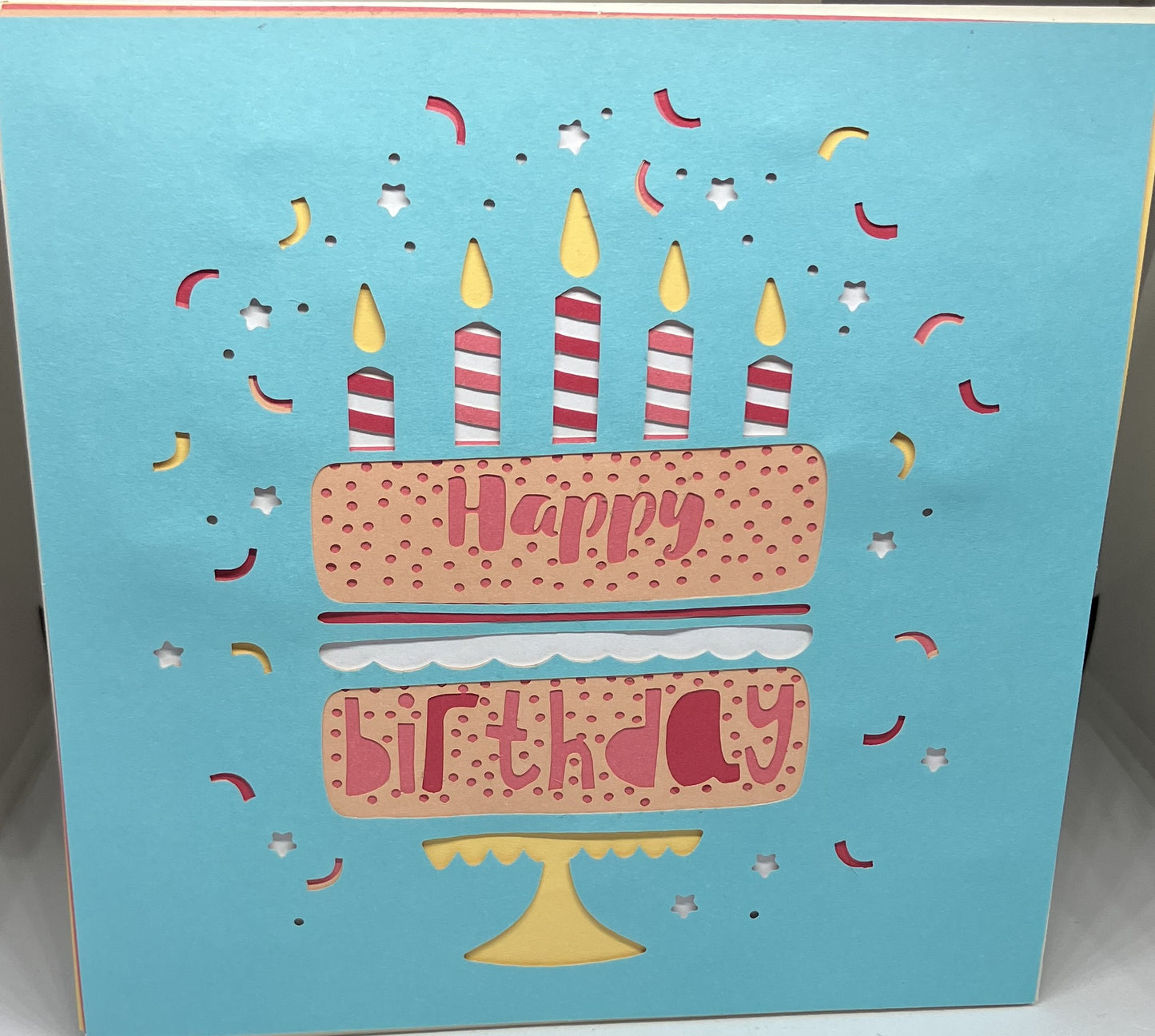 Happy Birthday Layered Card