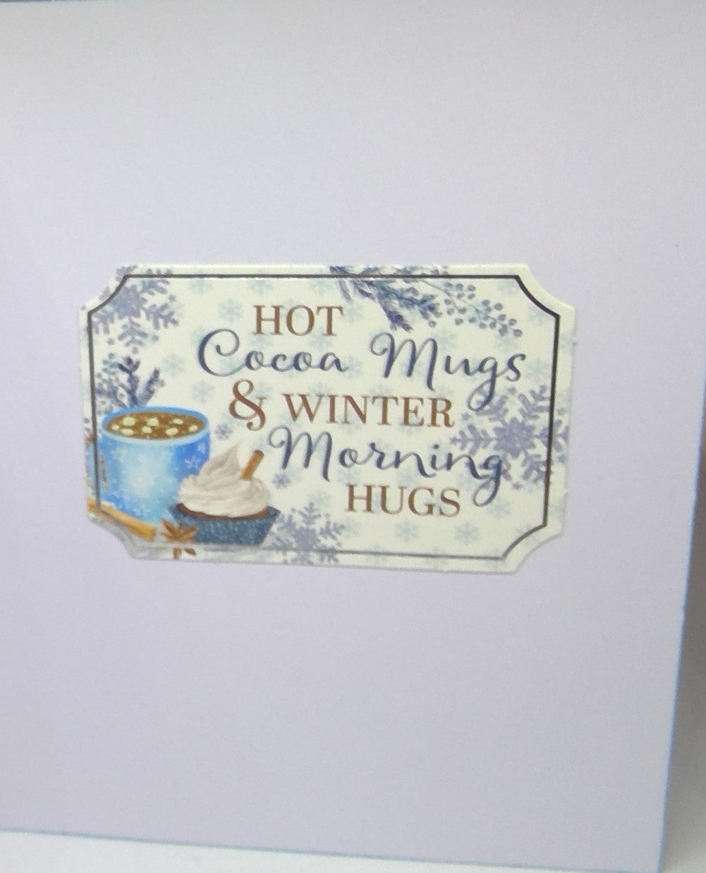 Hot Chocolate Mug Card