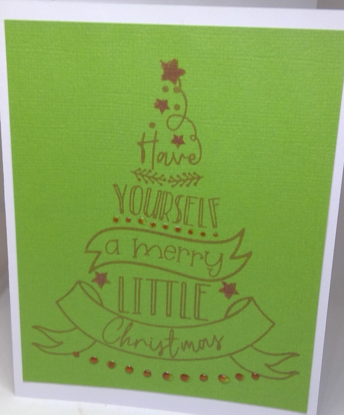 Have Yourself a Merry Little Christmas Tree Card