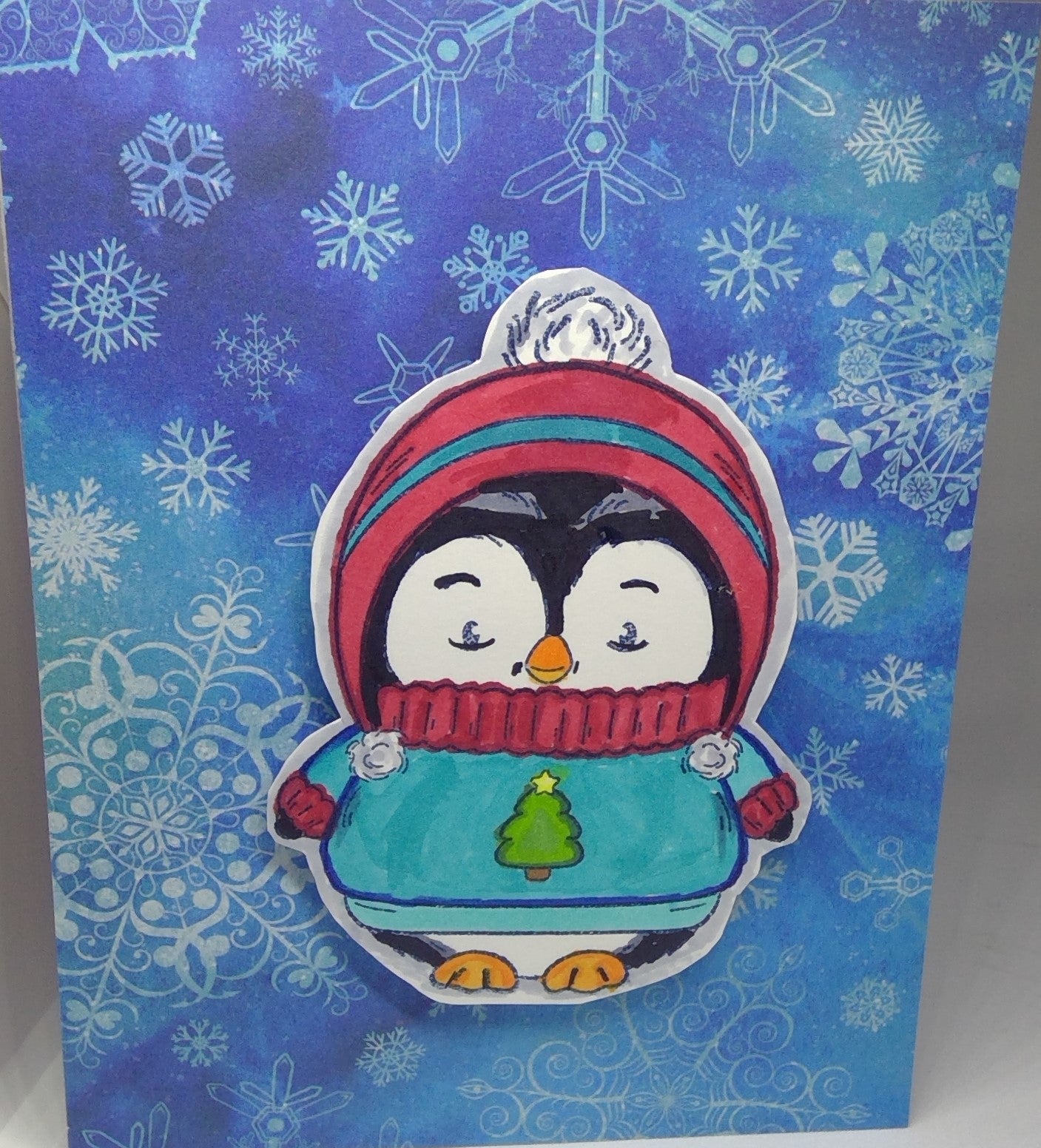 Penguin in Sweater Cards