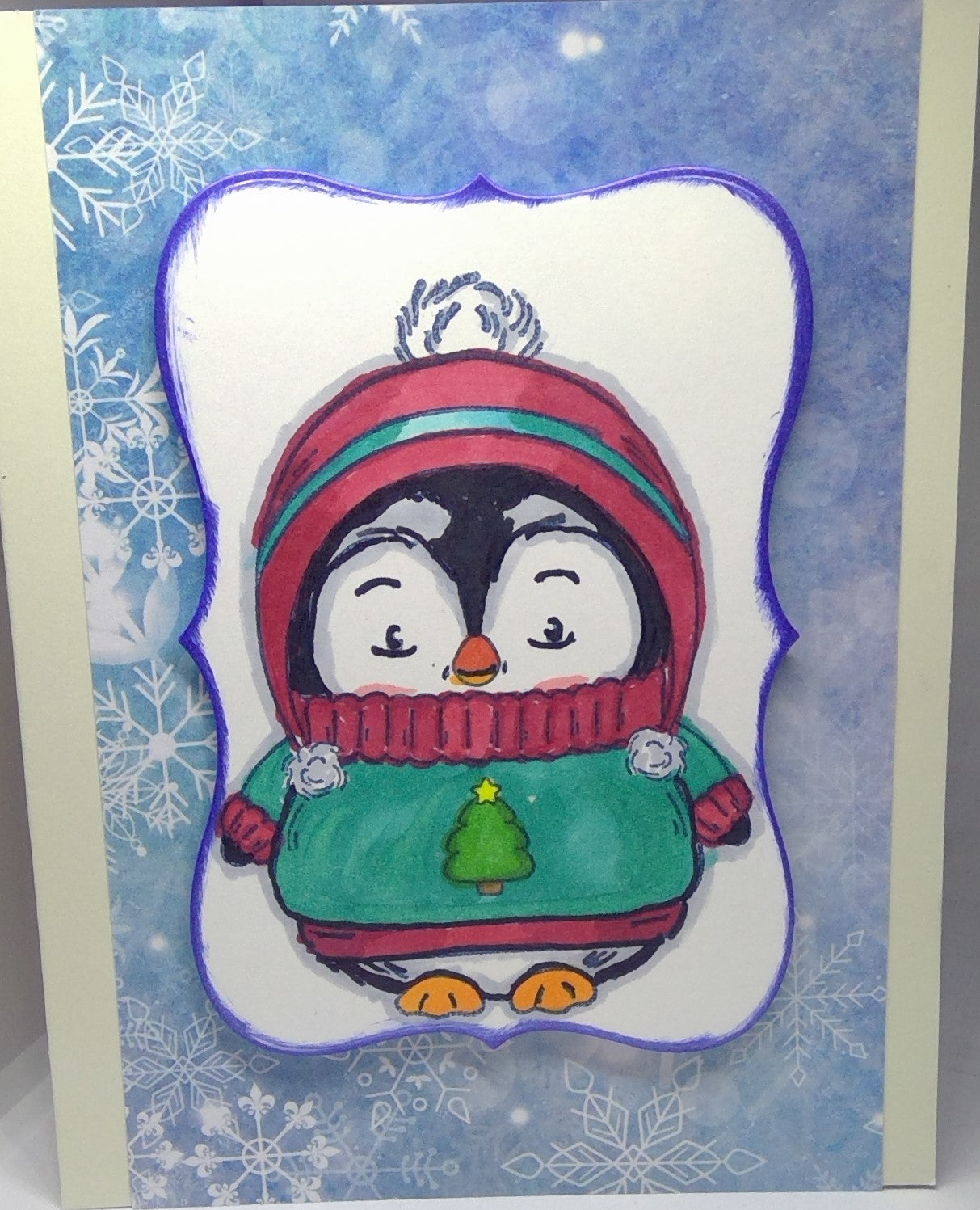 Penguin in Sweater Cards