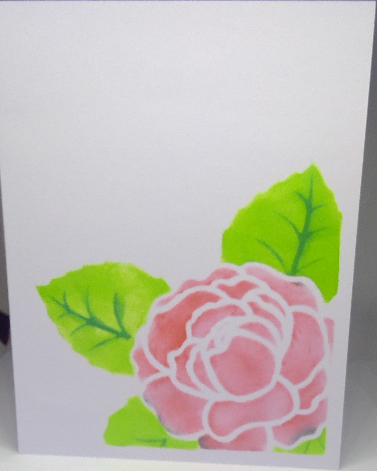Shimmer Flower Card