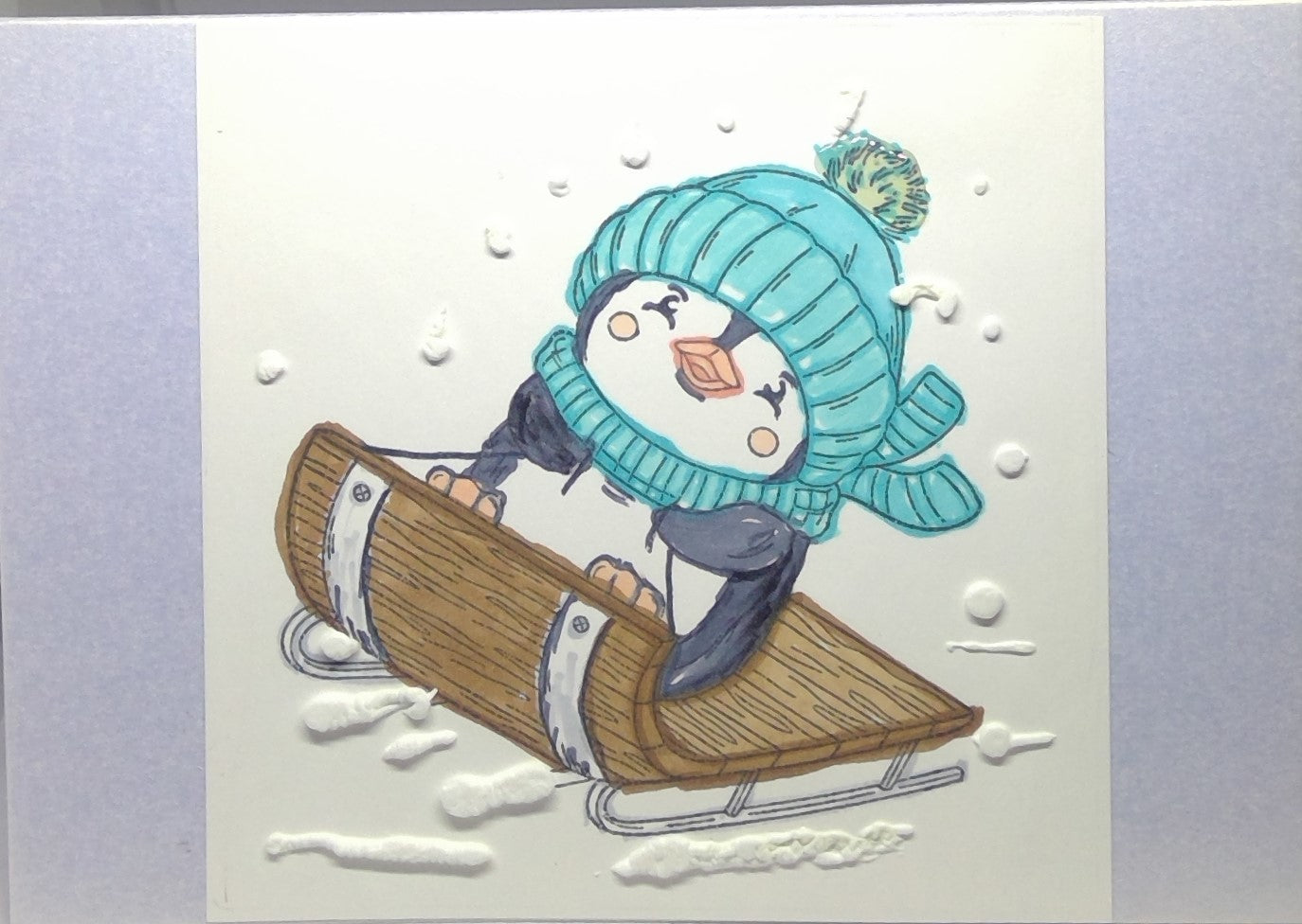 Penguin in Sweater Cards