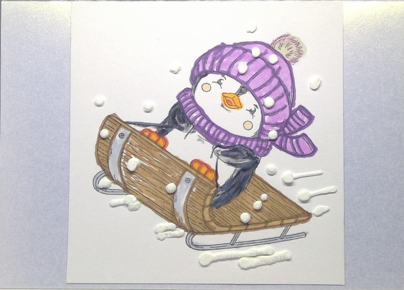 Penguin in Sweater Cards