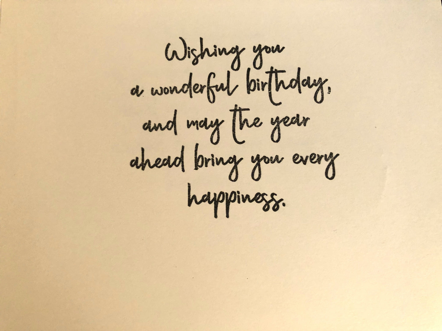 Age -Specific Birthday Card