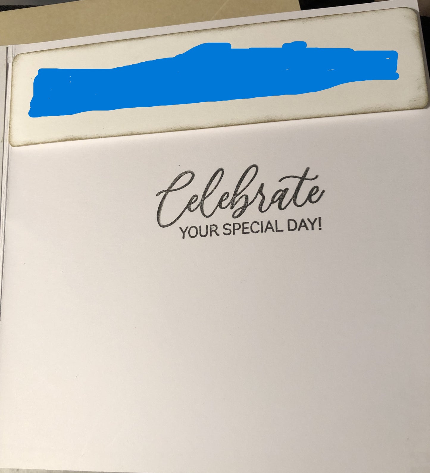 Age -Specific Birthday Card