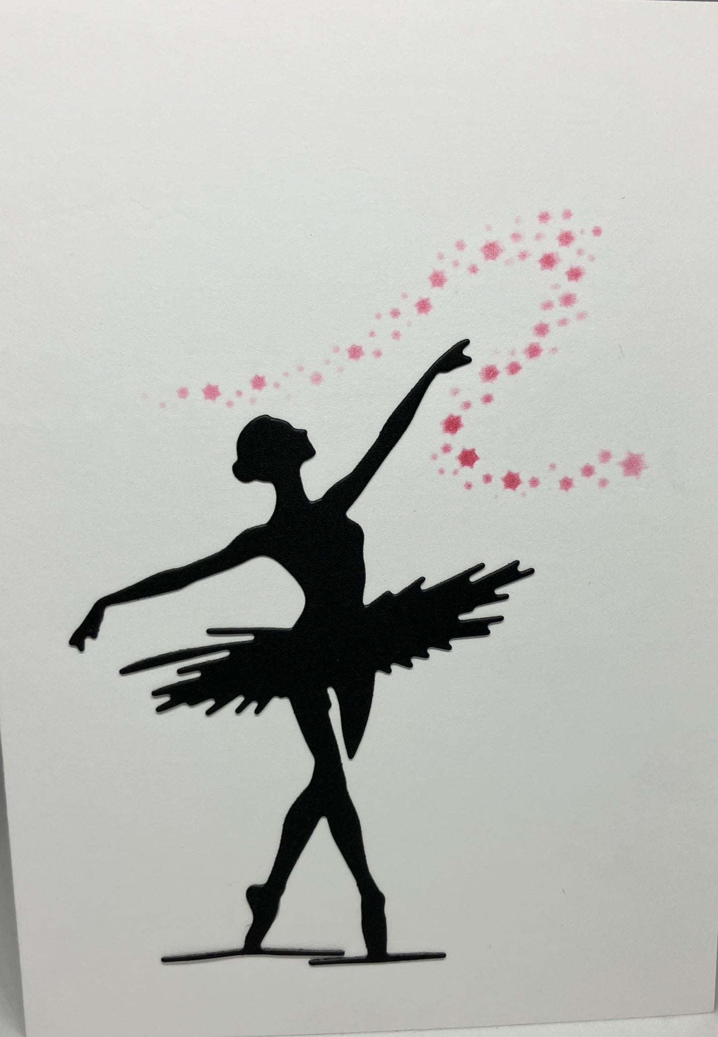 Ballerina Silhouette Note Card