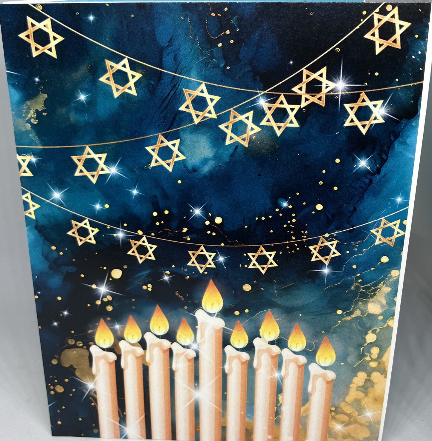 Candles and Stars of David