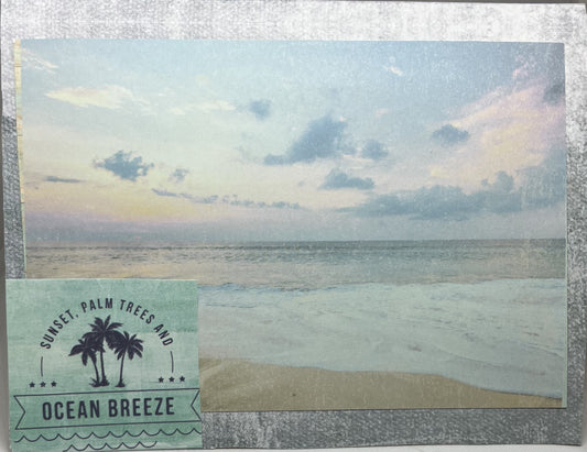 Ocean Breeze Notecard